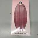 Heatless Curlers, No Heat Hair Curlers to Sleep In for Overnight Curls, Comfortable Hair Curlers to Sleep In, Overnight Heatless Curling Kit with Satin Headscarf, For All Hair Types - 4Pcs Rose-Red