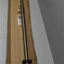 Heavy Duty Curtain Rods,1 1/4" Large Diameter Premium Nonadjustable Curtain Rod,48in/4ft Custom Window Treatment Rods with Durable Aluminum Brackets and End Caps,Antique Bronze Finish