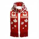 GMLIRTN Fan Pride Scarf for 2026 World Cup - Durable Soft Fabric, Double-Sided Printing for Stadium Support & Viewing Party Decor Canada 55in