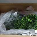 Boxwood Topiary Bush – Artificial Shrubs for Outdoors, Artificial Boxwood Topiary Ball Tree, UV Resistant Evergreen for Front Porch, Garden, Yard & Balcony Decor