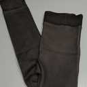 Romastory Winter Warm Leggings Women Elastic Thick Thermal Legging Pants Fleece Lined Tights (Large-X-Large, Falselucency Black)