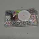 200 Pcs Sports Ball Beads for DIY Jewelry Making, Acrylic Tiny Baseball Basketball Soccer Football Volleyball Beads for Bracelets Keychains Necklaces Crafting Sports with Box