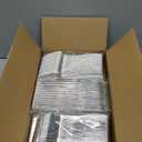 Nervure 300 Pack Silver Plastic Silverware - Disposable Silver Plastic Cutlery Set - Heavy Duty Silverware Include 150 Forks, 75 Knives, 75 Spoons Perfect for Parties, Dinners & Weddings