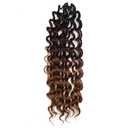 8Packs Curly Crochet Hair Boho Ocean Wave Crochet Hair 12Inch Pre Looped Crochet Hair for Black Women Pre Twisted Bench Curl Crotchet Hair(1B/33/30, 18inch)