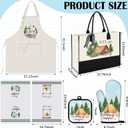 6 Pcs Christmas Baking Gifts Set Fun Baker Gifts for Women Birthday Presents for Mom Sister Wife Aunt