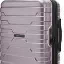 BAGSMART Carry On Luggage 22x14x9 Airline Approved with Spinner Wheels,Lightweight 20 Inch Luggage with TSA Lock,Expandable Hard Shell Carry On Suitcases for Men Women,Rose Purple