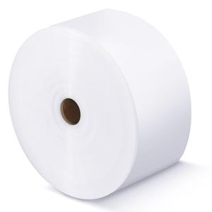 PerKoop LDPE Poly Tubing Roll 6 Mil, Candy Lei Tubing Roll Plastic Tube Bulk for Packing, Moving and Storage(4 Inch Wide x 500' Long)