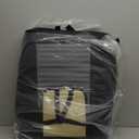 Car Seat Covers Full Set,Breathable Nappa Leather Seat Covers,Horizontal Stripes Automotive Seat Covers,Universal Seat Cushions for Sedan SUV Truck(Style2,5 PCS Full Set,Black+Cream)