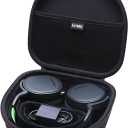 LTGEM Hard Travel Carrying Case for SteelSeries Arctis Nova Pro / 7 / 7X / 7X+ / 7P/ 1/3 / 4/5 / 5X / 5P / 1P / Prime / 9X Wireless Multi-System Gaming Headset, Case Only, for SteelSeries Arctis Nova Pro