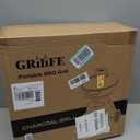 18 inch Kettle Charcoal BBQ Grill, Perfect Barbecue Gift, Black