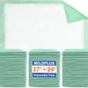 Chucks Pads Disposable [50-Pack] Underpads 17"x 24" - Pee Pads for Dog, Puppy - Diaper Changing Table Pad for Baby - Incontinence Bed & Chair Liners for Elderly - Pet Potty Training Pads - Leak Proof