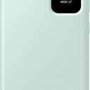 Samsung Galaxy S23 FE S-View Wallet Phone Case, Protective Cover with Card Holder Slot, Finger Tap Display Window, US Version, EF-ZS711CMEGUS, Mint
