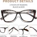 Oversized Reading Glasses Women Cat Eye Photochromic Computer Reader Stylish Ladies Designer Fashion Big Eyewear