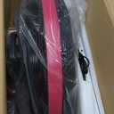 18 Solar Powered Floor Fan, 40W Cordless Fan Outdoor, Long Lasting Battery Operated and Strong Airflow, USB Output, 360 Tilt, Quiet, Wireless, For Camping Travel Home Garage RV Patio, Purple 