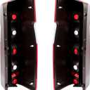 2PCS Tail Light Assemblies for Sprinter W906, Driver & Passenger Side Rear Brake Lamp Replacement for Dodge & Freightliner 2500/3500 Van (Includes Halogen Bulbs)