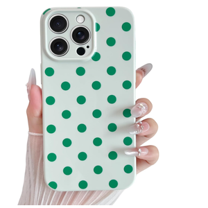 Skyseaco iPhone 15 Pro Max Polka Dott Case