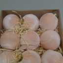 Velvet Ornaments for Christmas Tree Decorations - Light Baby Pink Xmas Ball Ornament for Indoor Holiday Decor - Shatterproof Christmas Bulbs Ornaments 80mm 3.15inch - Pack of 9