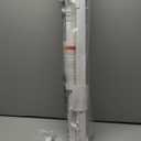 Retractable Safety Baby Gate or Mesh Dog Gate,Durable Portable Mesh Retractable Gate,Easy to Use for Stairs, Doorways, Hallways, Indoor, Outdoor, 33.5" Tall, Up to 45" Wide, White