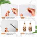 Tioncy 10 Pcs Soap Dispenser Pump with Cork Stopper Easy Press in Replacement Soap Pump Dispenser for Bottles Mason DIY Soap Lotion Jars (White)