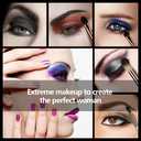 Eye Makeup Brush Set, 6 Pcs Professional Blending Eyeshadow Makeup Brushes for Concealer Eyebrows Eyeliner, Soft Hairs & Wood Handle (Baby Pink 6pcs)