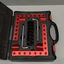 Corner Clamps for Woodworking, Corner Clamp, 4pcs 90 Degree Clamps, 5.5" Aluminum Alloy Right Angle Clamping with Storage Case for Frame, Drawer, Cabinets, for Dad.