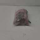 DII Crochet Collection Reversible Bath Mat, Round, 27.5" Diameter, Mauve