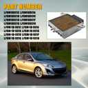LF8M189E1G Transmission Control Module, Tested Programmed TCM Start Plug N Play, With"LF8M" Transmission Control Module Compatible with 2010 2011 Mazda 3 2.0L LF8M189E1H LF8M189E1A