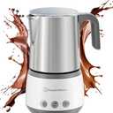 Maestri House Milk Frother, 4-in-1 Electric Milk Steamer and Frother, 16.9OZ 600W Smart Touch Control Hot and Cold Foam Maker, Memory Function for Latte, Cappuccinos, Warm Milk, Hot Chocolate Milk