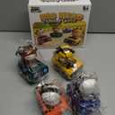 iPlay, iLearn Press to Go Car Toys for Toddlers 1-3, Baby Animal Racing Cars, Infant Play Vehicle Set, Baby Push Go Friction Car Toys for 6-9-12-18 Months, 1st Birthday Gifts for 1-2 Years Old Boys