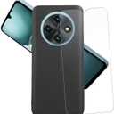 Case for Umidigi G100/Umidigi G100A Cover (6.90"),Bumper Shockproof TPU ProtectiveScreen Protector [1 Pack] Black