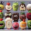 500 Pieces Jigsaw Puzzles for Adults and Teens and Kids Family Happy Games Puzzle Monster Series (Happy Fruits)
