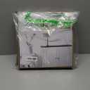 ArtSocket Navy Blue Wooden Wall Clock Silent Non-Ticking, Black Grey Abstract Geometric Square Rustic Decorative Wall Clocks Decor for Home Kitchen Living Room Office, Battery Operated(12 Inch)