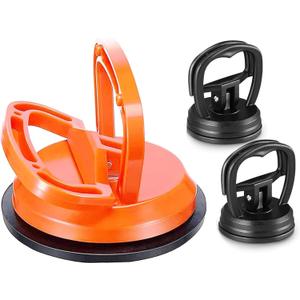 Car Dent Puller,3 PCS Powerful Suction Cup Dent Puller Dent Remover Tool Car Dent Removal Kit and Dent Repair Kit for Cars Body,Glass,Screen,Tiles Lifting (1 Large Orange+2 Small Black)