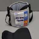 Travel Pillow for Airplanes, Airplane Pillow for Long Flight, Neck Pillow with Eye Mask for Sleeping, Portable Travel Pillow for Car Road Trip Headrest, Stop Bobblehead, Grey