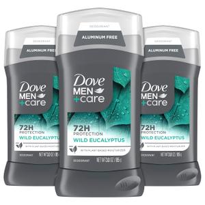 DOVE MEN + CARE Aluminum Free 2 Pack Wild Eucalyptus Deodorant for Men 3 oz