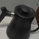 Fellow Stagg EKG Pro Electric Gooseneck Kettle  Precise Temperature Control, Quick Heating, Brew Timer, Scheduling, Stainless Steel, Pour-Over Coffee - 0.9L, Matte Black