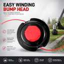 841P035132S Trimmer Head for Craftsman WS2200, WS215, WS210, WC210, CMXGTAMDSS25, CMXGTAMDZ22C String Trimmers