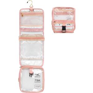 Clear Travel Bag with Tsa Approved Toiletry Bag Hanging Toiletry Bag Clear Travel Bag with Tsa Approved Toiletry Bag Hanging Toiletry Bag