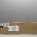 32x8 Return Air Vent Cover Grille for Wall or Ceiling Duct Opening - Flat Stamped Steel Grill by HVAC Premium - White - Overall Size: 33.75" x 9.75"