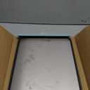 Titanium Cutting Board for Kitchen, Cutting Board Double Sided Food Grade, Pure Titanium/PP, Easy to Clean Large Size 1611 (Silver)