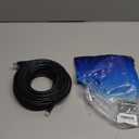 50FT CAT5E Black Snagless Patch Cord Taa