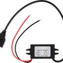 Weewooday 12v to 5v Dc Converter Buck Module USB Output Power Adapter Dc Car Power Converter Regulator(1 Piece)