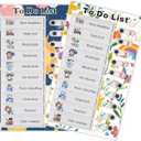 Chore Chart for Kids Multiple Kids, 2pcs to Do List Checklist Board (Flower+Balloon)