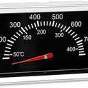 Hisencn 67088 67731 Grill Thermometer for Weber Genesis Series Replacement Parts, Temperature Gauge for Weber Summit Series Grills (2005-2016), Genesis II E/S-310 315 330 335 410 Grill, 2 3/8'' Dia