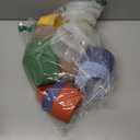 Koluti Nonstick Silicone Ramekins 8oz Set of 6, Creme Brulee Souffle Oven Safe Bowls with Lids, Pudding Dessert Baking Cups Ice Cream Snack Food Storage Container, BPA Free, Microwave, Freezer, Dishwasher Safe (Colorful)