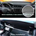 Dashboard Mat Cover for Honda CR-V 2017-2022 Nonslip Center Console Sunshield Glare UV Rays Protector Accessories