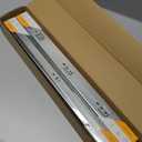 Goldenwarm 5 Pair Metal Silver Drawer Slides 22 Inch, Side Mount Ball Bearing Full Extension Glides for Dresser, Tool Box, Trash Can, and Kitchen Cabinets, Heavy Duty 100 LB Capacity