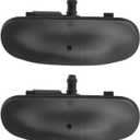 Pair Windshield Washer Nozzles for C7 2012-2018, Heated Windscreen Wiper Spray Jet with OE Number 4G0955987A, 4G0955988A