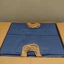 BagDream 100Pcs 16x6x12 Inches Kraft Paper Bags with Handles Bulk, Large Shopping Bags for Gifts, Grocery, Merchandise, Party Favor, Take-out, Recycled Paper Sacks Navy Blue