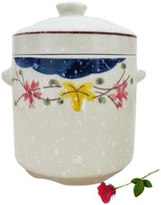Witcreate Large Candle, Rose Scented Candle, Ceramic Container, 3 Wicks, 20 Ounces, 120-Hour Burn Time, Home Decor, Mother’s Day, Birthday, and Holiday Gifts 
